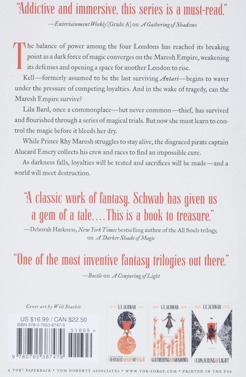 A Conjuring of Light (Shades of Magic #3) - Image 2