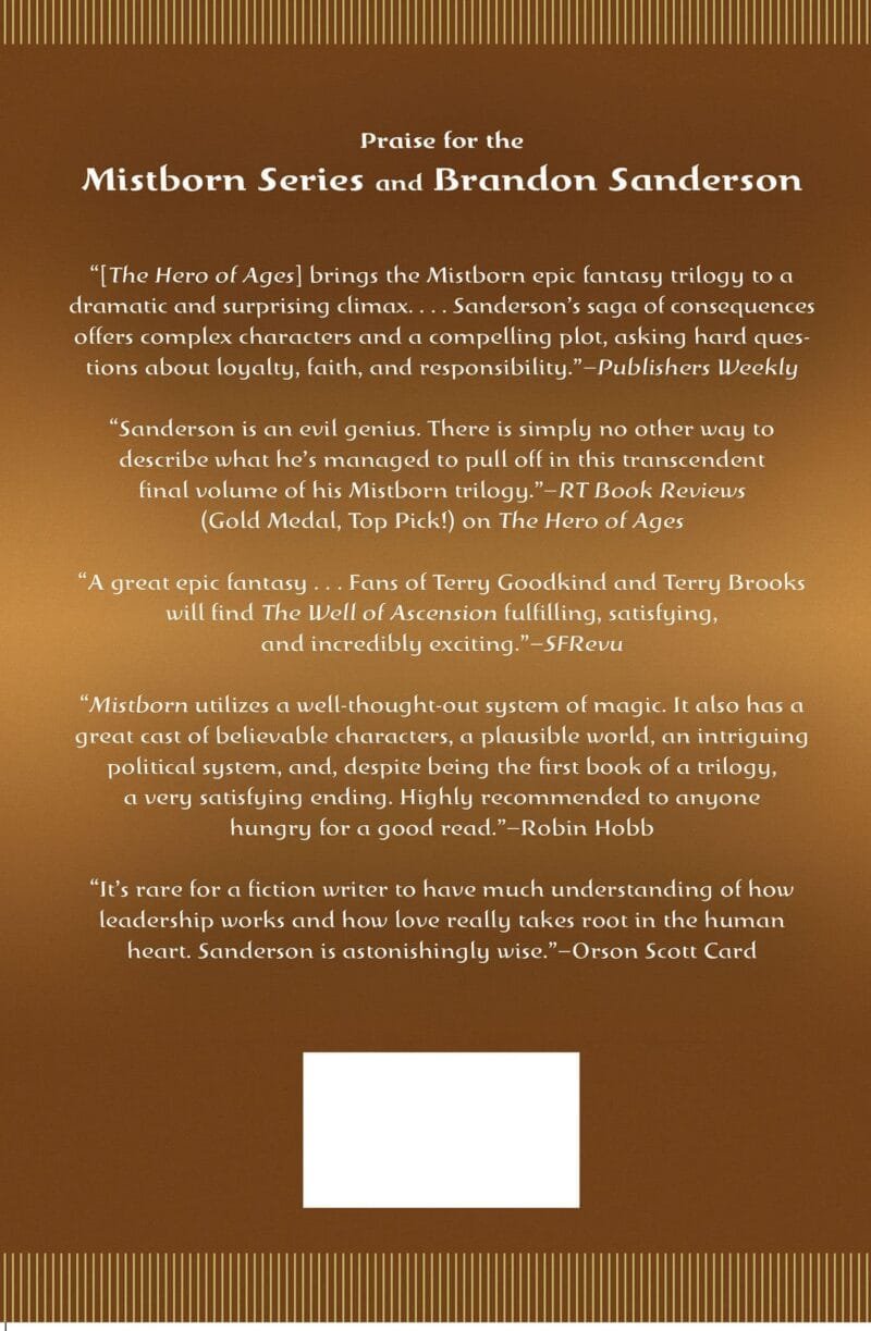 The Alloy of Law (Mistborn #4) - Image 2