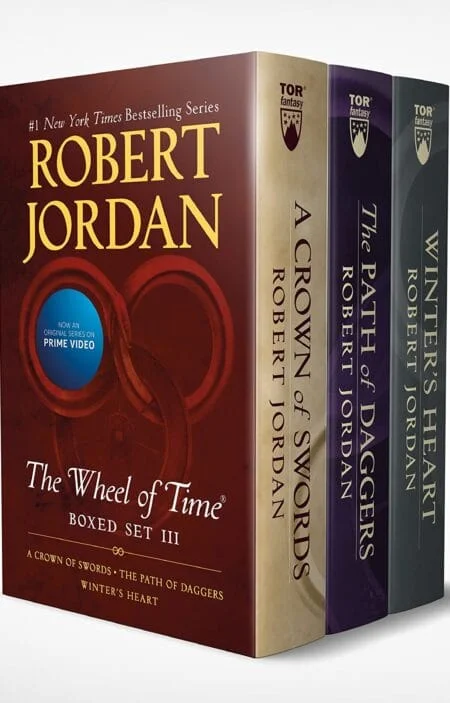 The Wheel of Time Premium Boxed Set III: Books 7-9 (A Crown of Swords, The Path of Daggers, Winter's Heart)