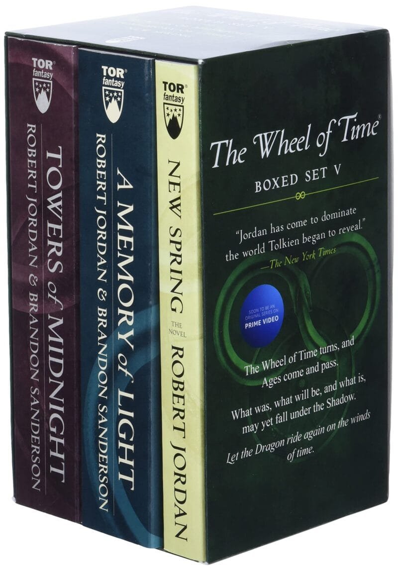 The Wheel of Time Premium Boxed Set V: Book 13: Towers of Midnight, Book 14: A Memory of Light, Prequel: New Spring - Image 3