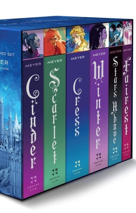 The Lunar Chronicles Boxed Set: Cinder, Scarlet, Cress, Fairest, Stars Above, Winter