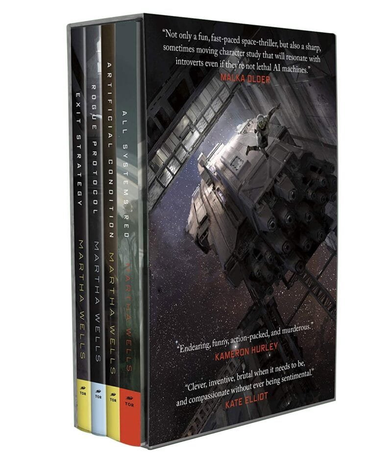 The Murderbot Diaries: All Systems Red, Artificial Condition, Rogue Protocol, Exit Strategy