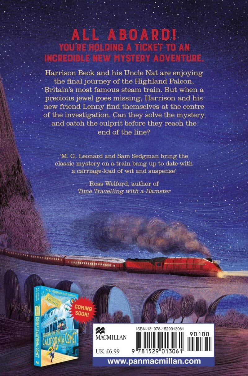 ⁦The Highland Falcon Thief (Adventures on Trains #1)⁩ - الصورة ⁦2⁩
