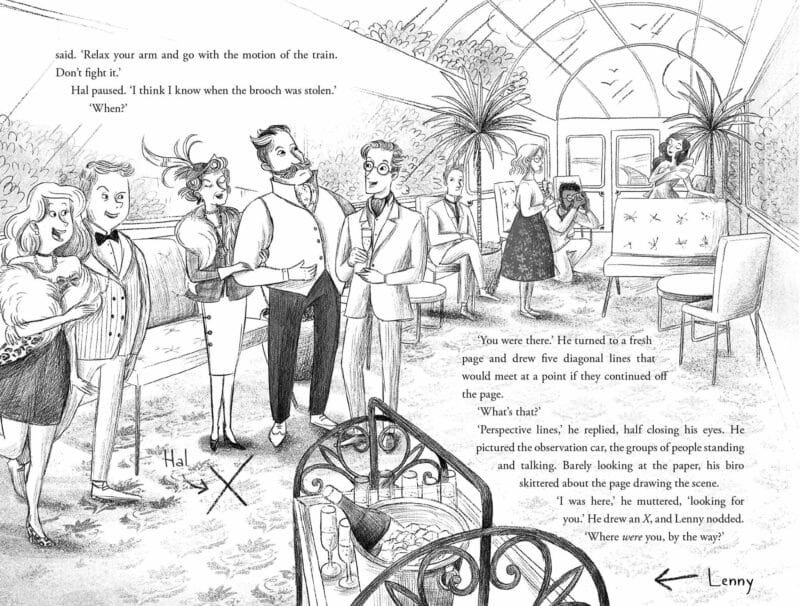 ⁦The Highland Falcon Thief (Adventures on Trains #1)⁩ - الصورة ⁦6⁩